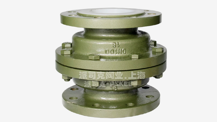 衬氟立式止回阀图片