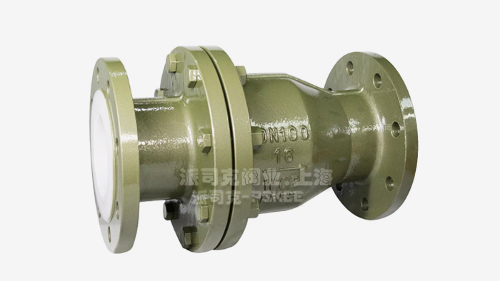 旋启式衬氟止回阀图片