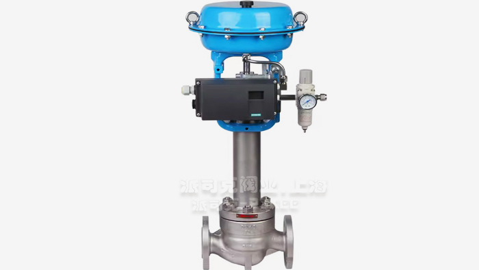 气动波纹管密封调节阀图片