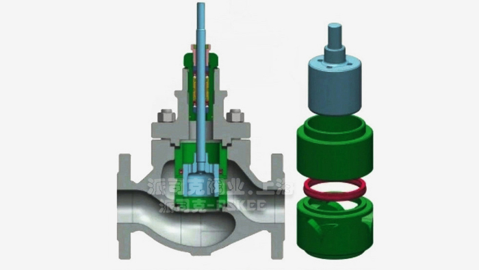 气动薄膜套筒调节阀结构图