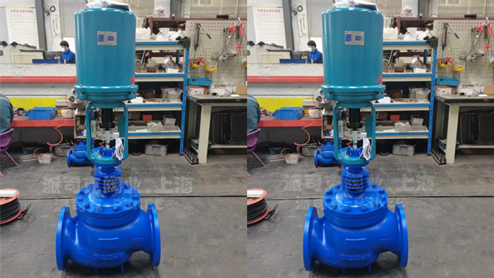 电动高温调节阀图片