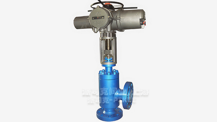电动角型调节阀图片