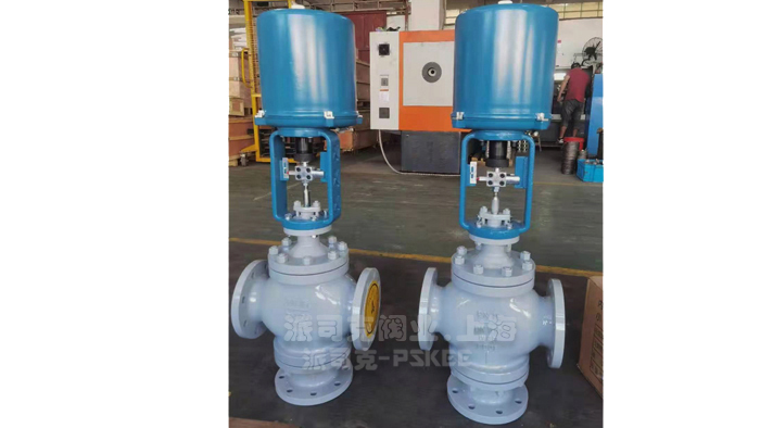 电动三通调节阀图片