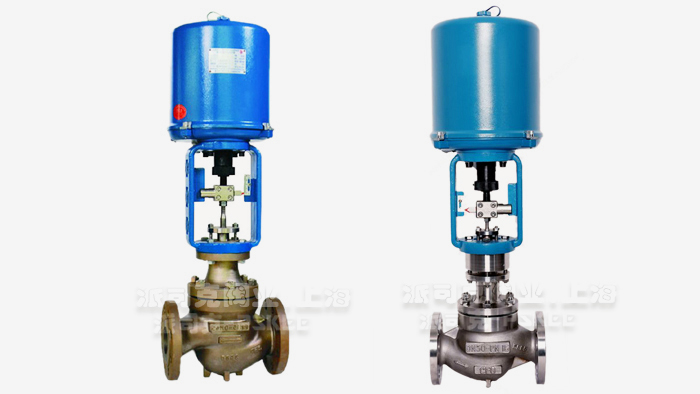 电子式电动单座调节阀图片