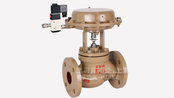 气动薄膜切断阀图片