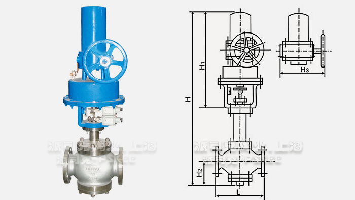 ZSPQ气动快速切断阀尺寸图