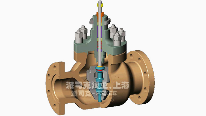 电动高压多级调节阀结构图