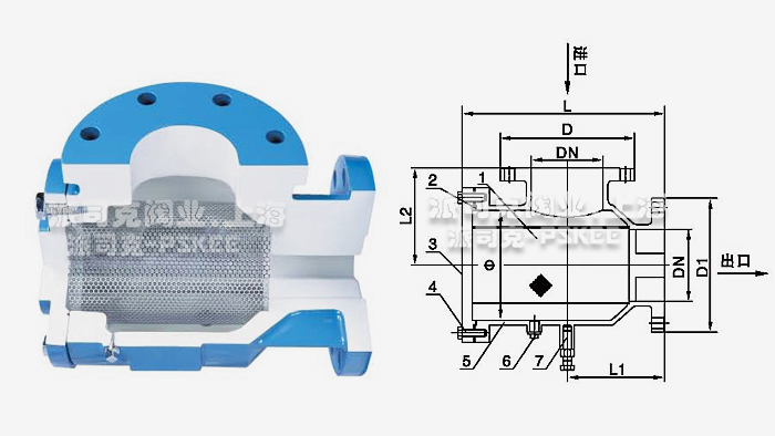 导流扩散过滤器结构图