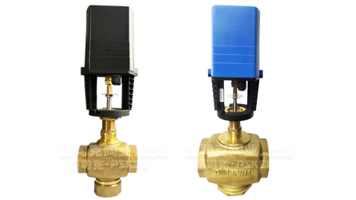 内螺纹比例积分电动二通调节阀图片