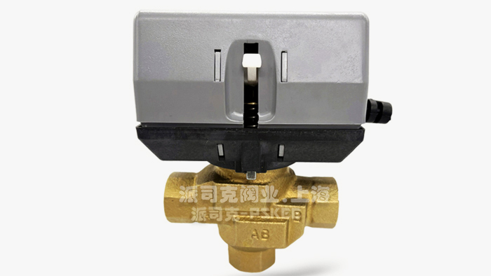霍尼韦尔电动三通阀图片