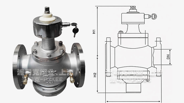 自力式平衡阀尺寸图