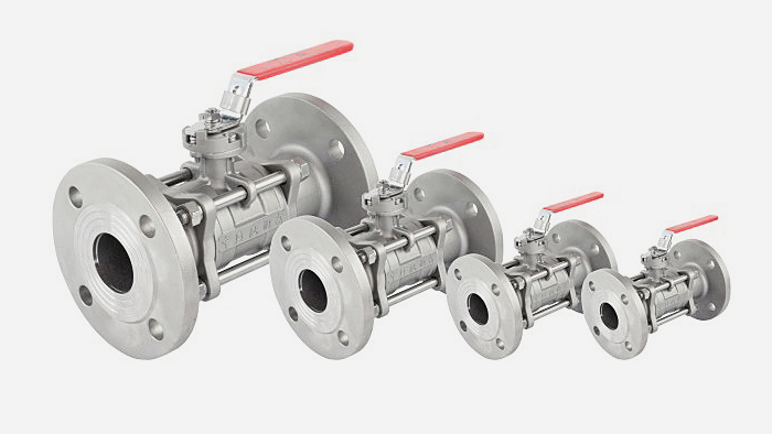 三片式耐磨陶瓷球阀图片
