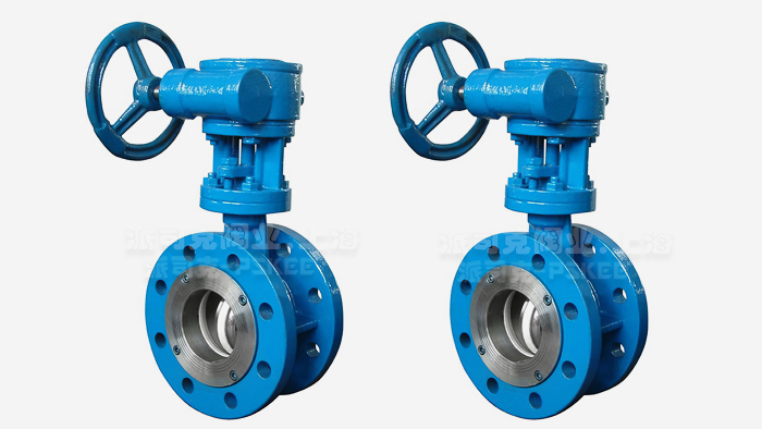 法兰式陶瓷蝶阀图片