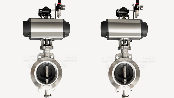 气动陶瓷蝶阀图片