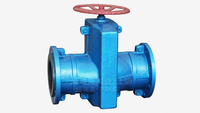 铸铁管夹阀图片