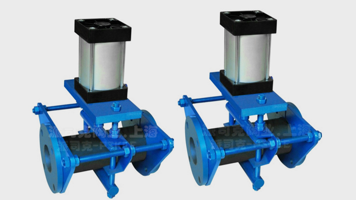气动奥衬管夹阀图片