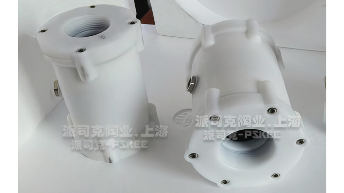 塑料气动夹管阀图片