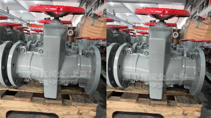 铸铁管夹阀图片