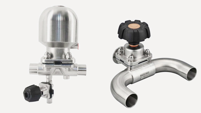 不锈钢卫生焊接隔膜阀图片