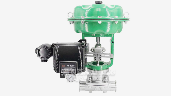 卫生级快装调节隔膜阀图片