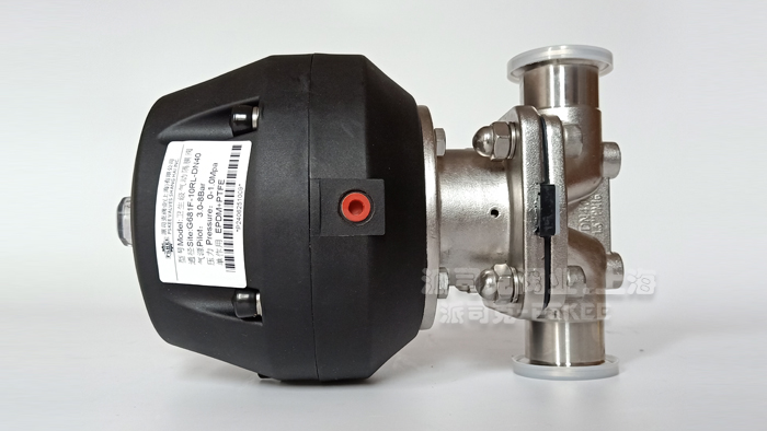 不锈钢气动快装隔膜阀图片