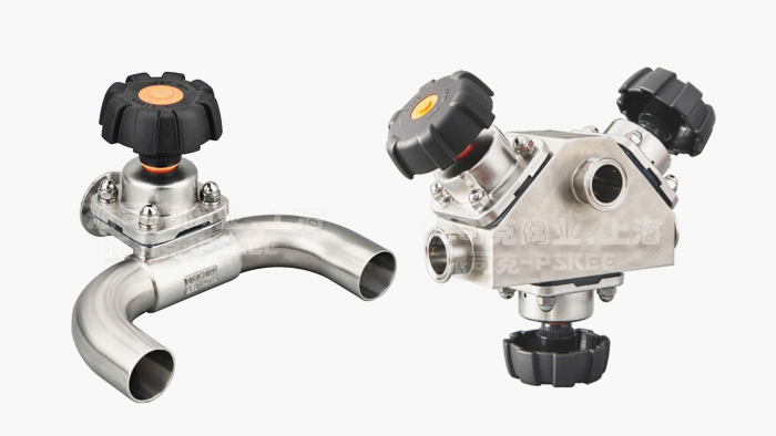 不锈钢多通式隔膜阀图片