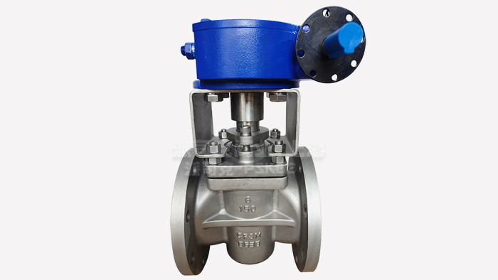 不锈钢偏心旋塞阀图片