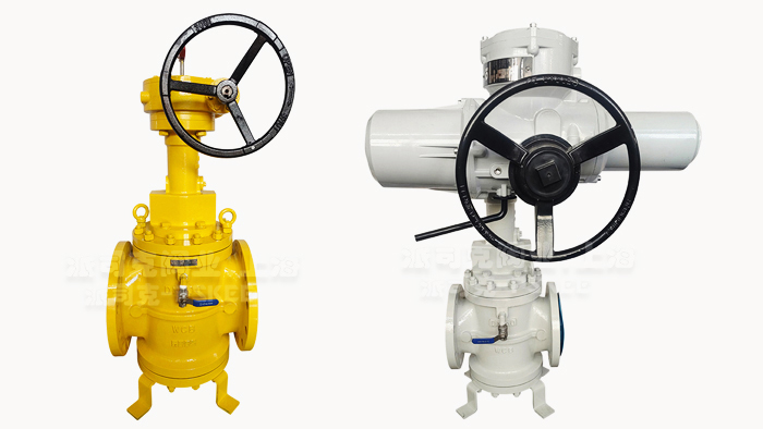 轨道式旋塞阀图片