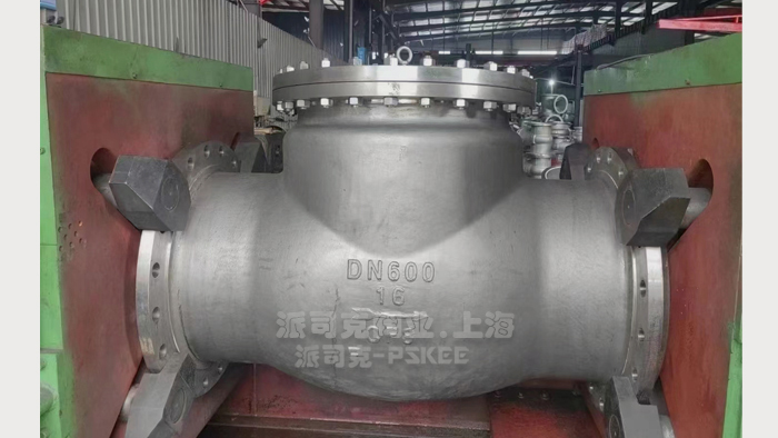 法兰旋启式止回阀图片