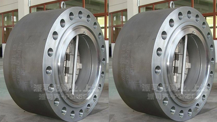 对夹式法兰双瓣止回阀图片