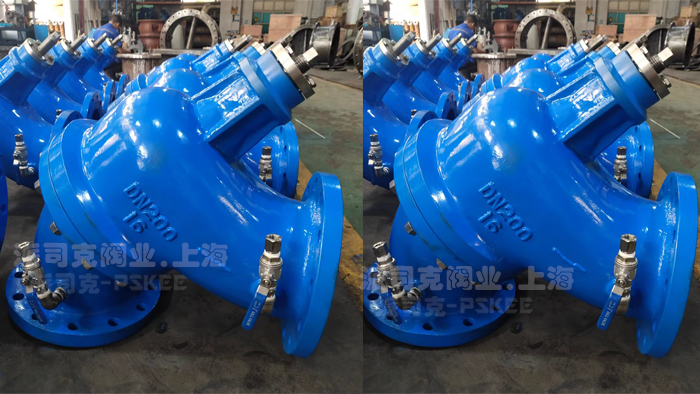 三合一多功能90度止回阀图片