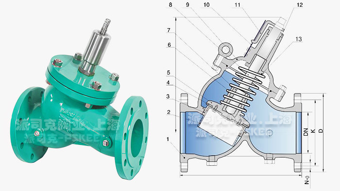 快闭止回阀结构图