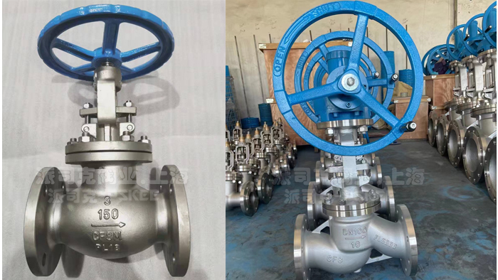 伞齿轮不锈钢截止阀图片