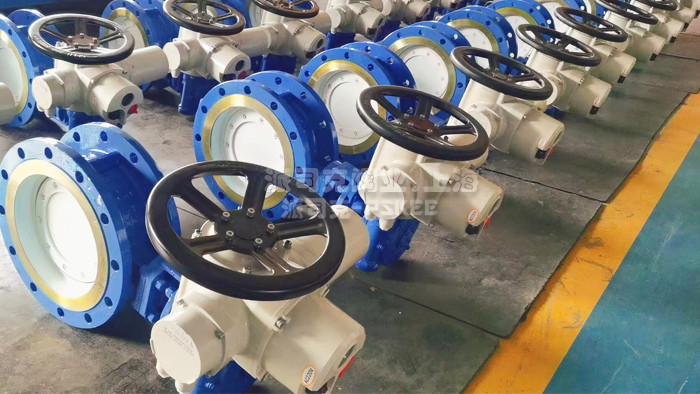 电动开关型蝶阀图片