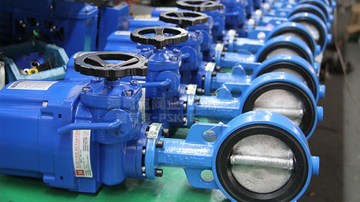 电动调节型蝶阀图片