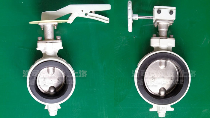 防结露手动蝶阀图片