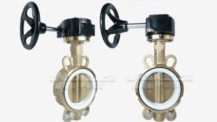 涡轮青铜四氟蝶阀图片