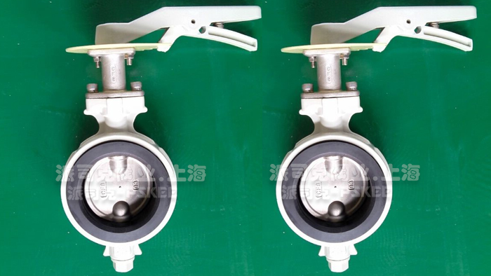 F500铝合金手丙蝶阀图片