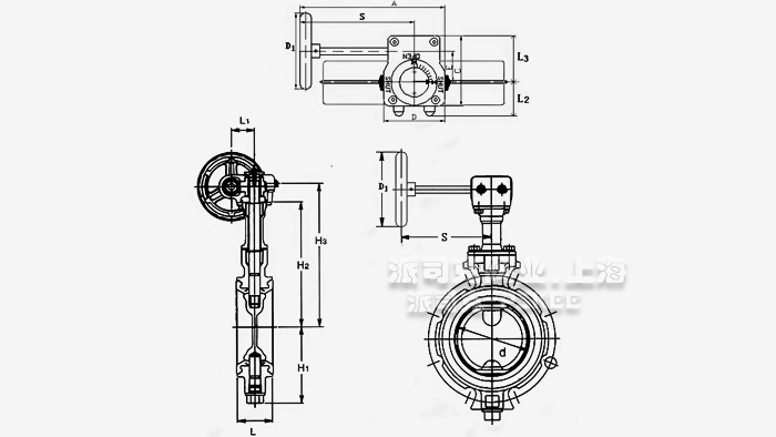 蜗轮产品尺寸图