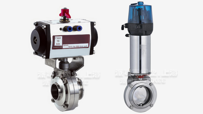 卫生级气动调节蝶阀图片