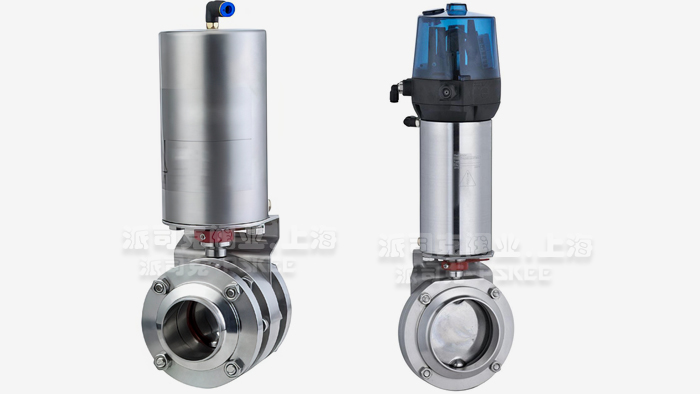 卫生级气动蝶阀图片