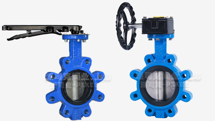 凸耳式手动蝶阀图片