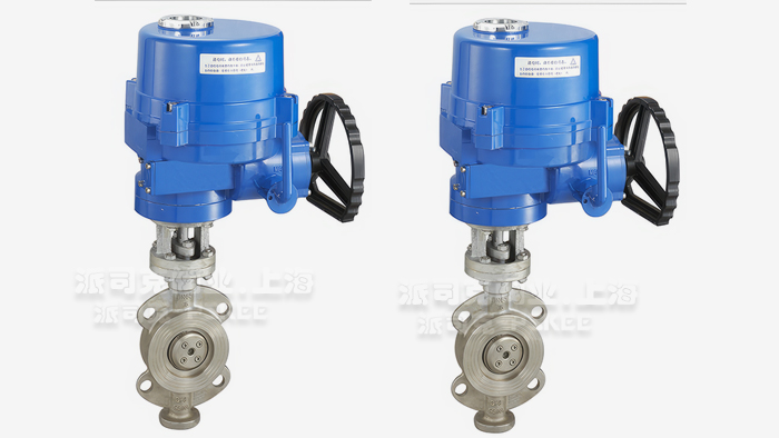 防爆型电动对夹硬密封蝶阀图片