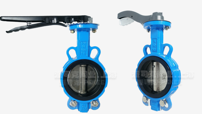 对夹手丙中线蝶阀图片