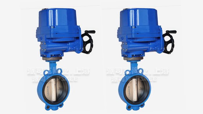 电动对夹式蝶阀图片