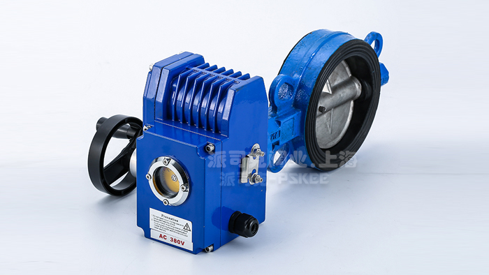 电动调节蝶阀图片