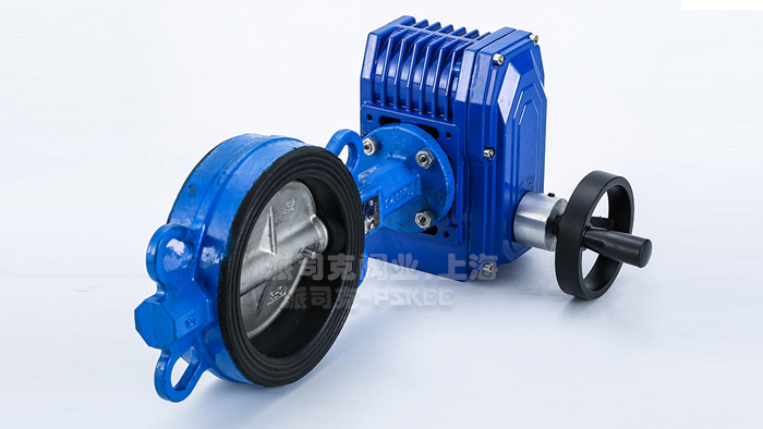 电动带手动调节蝶阀图片