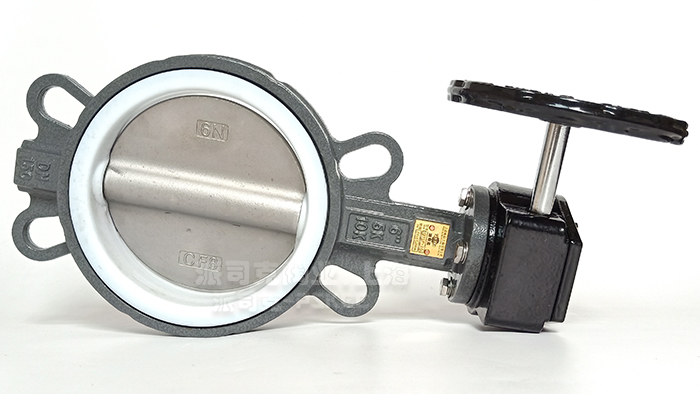 对夹蜗轮四氟蝶阀图片