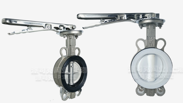 对夹式手丙蝶阀图片