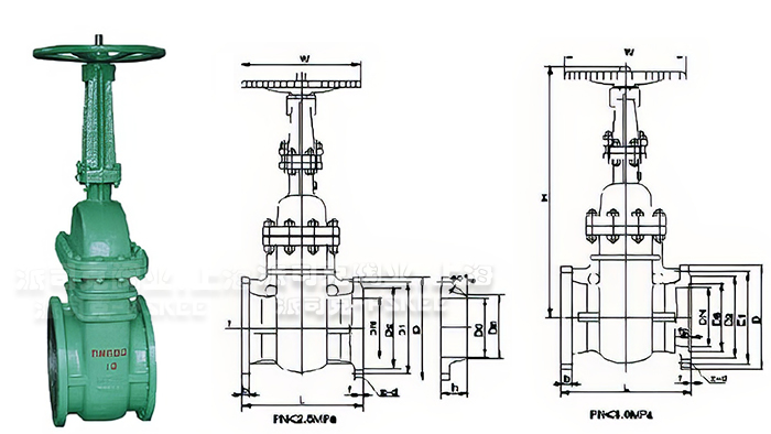 真空隔离闸阀图片
